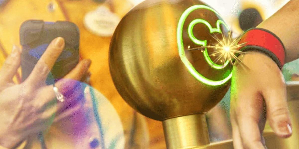 Magic band Scan early Theme Park Entry