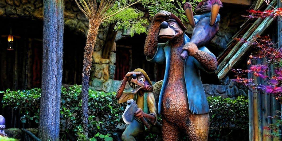 Animatronics on Splash Mountain