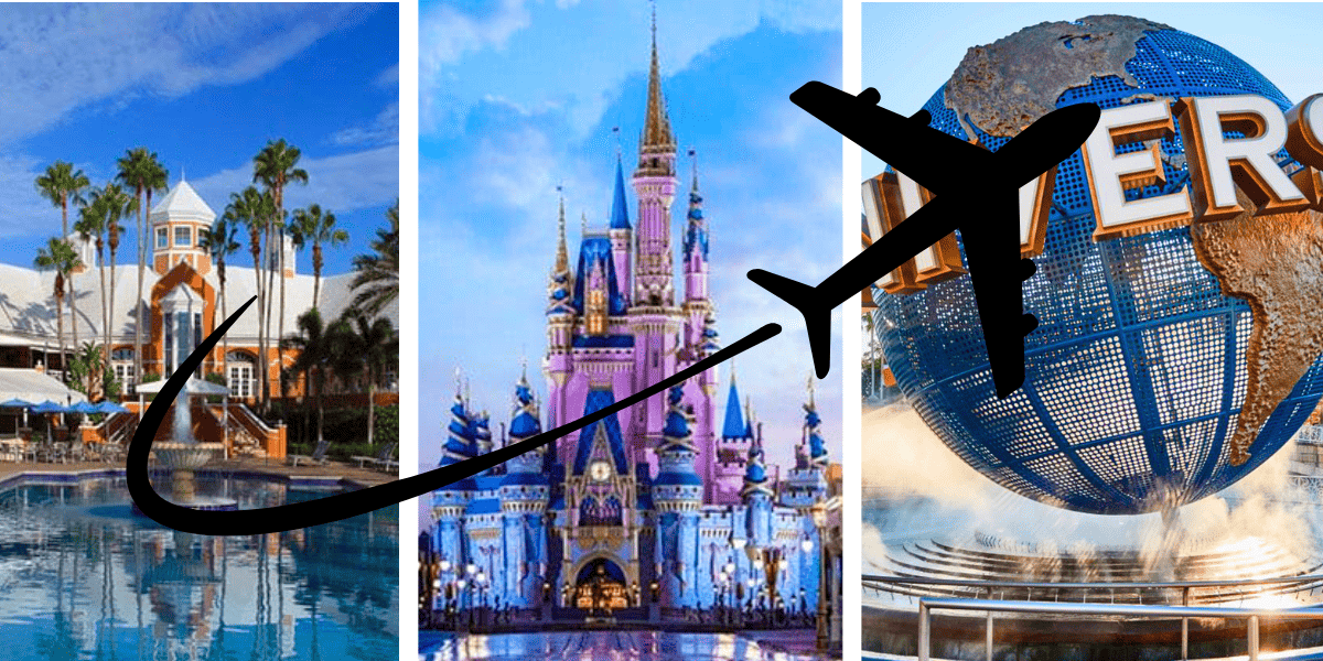 airplane seaworld orlando disney world universal studios orlando
