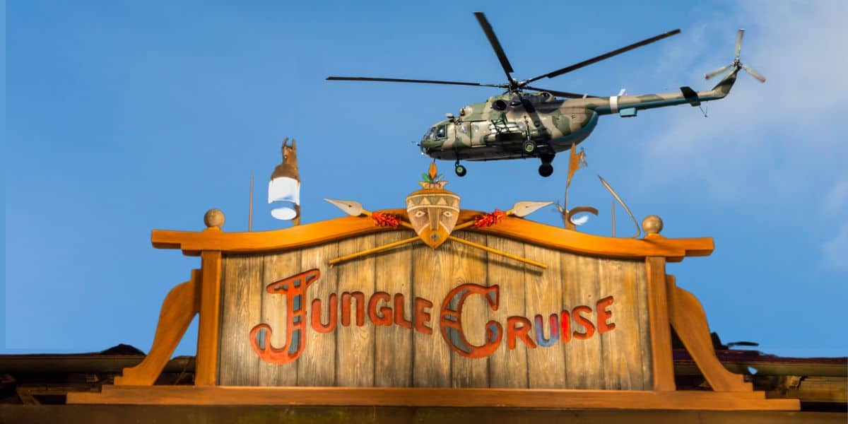 Jungle Cruise airlift