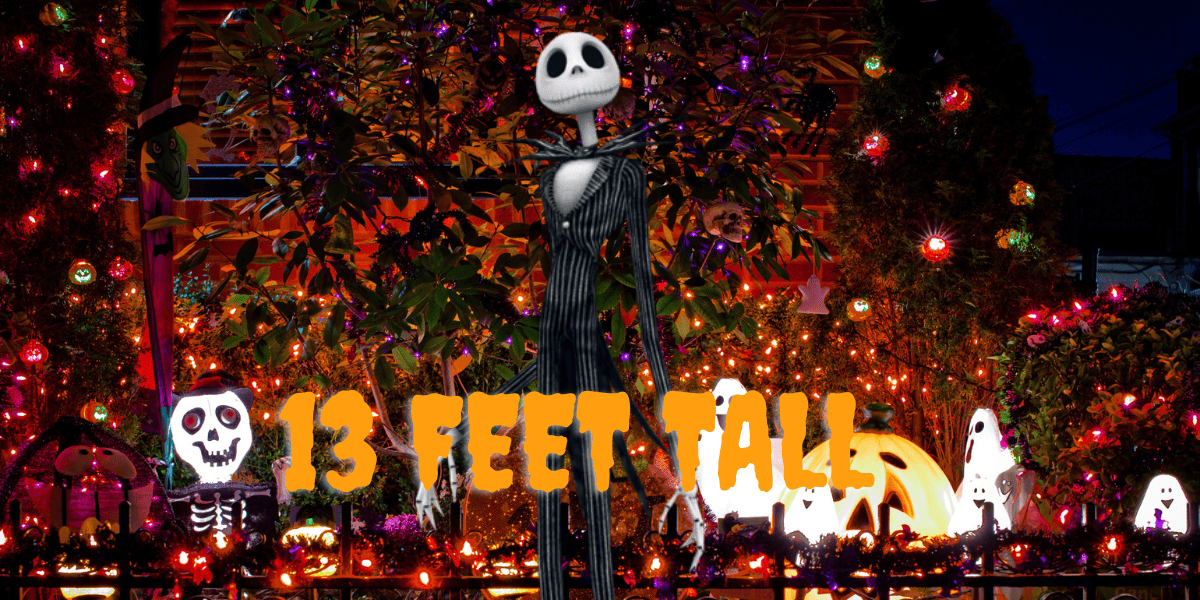Jack Skellington home depot disney halloween