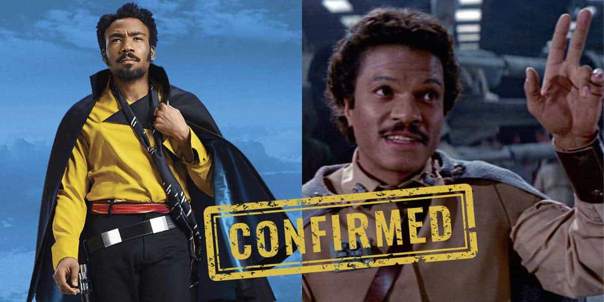 donald glover in star wars lando clarissian billy dee williams star wars story disney plus han solo