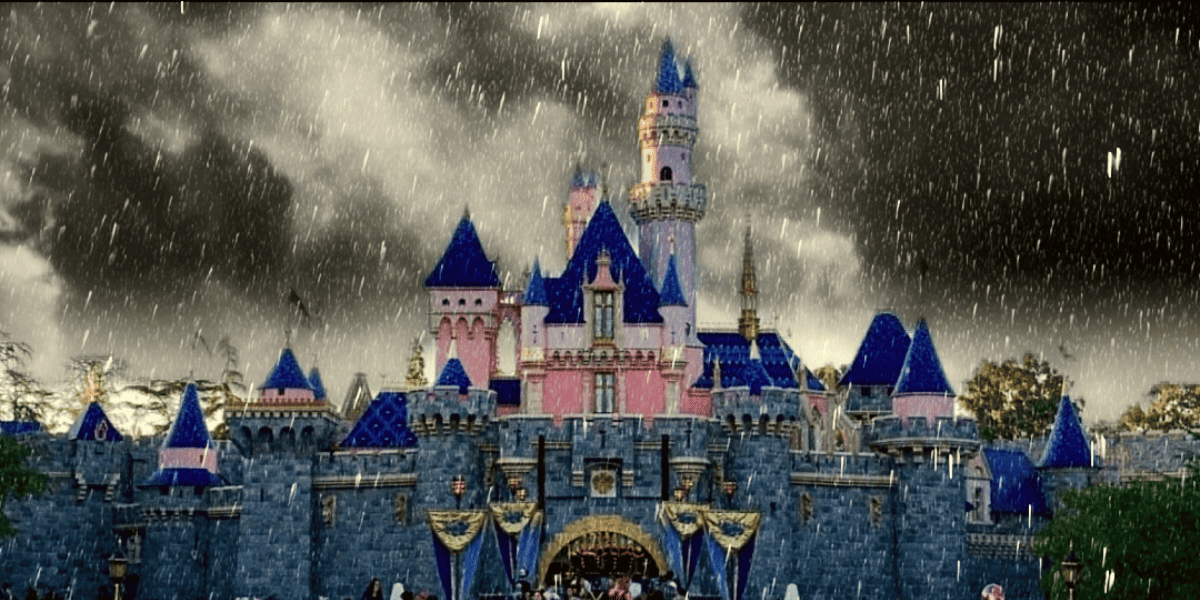 Disneyland California hurricane hurricane Hilary