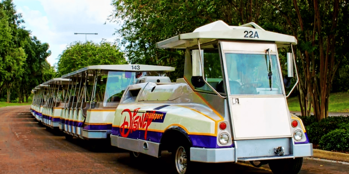 Disney world trams