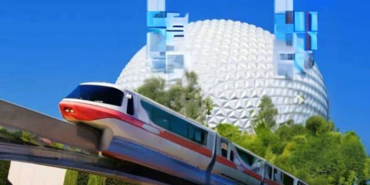 EPCOT with glitch