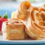 Gasparilla Island Grill Mickey Waffles and fruit