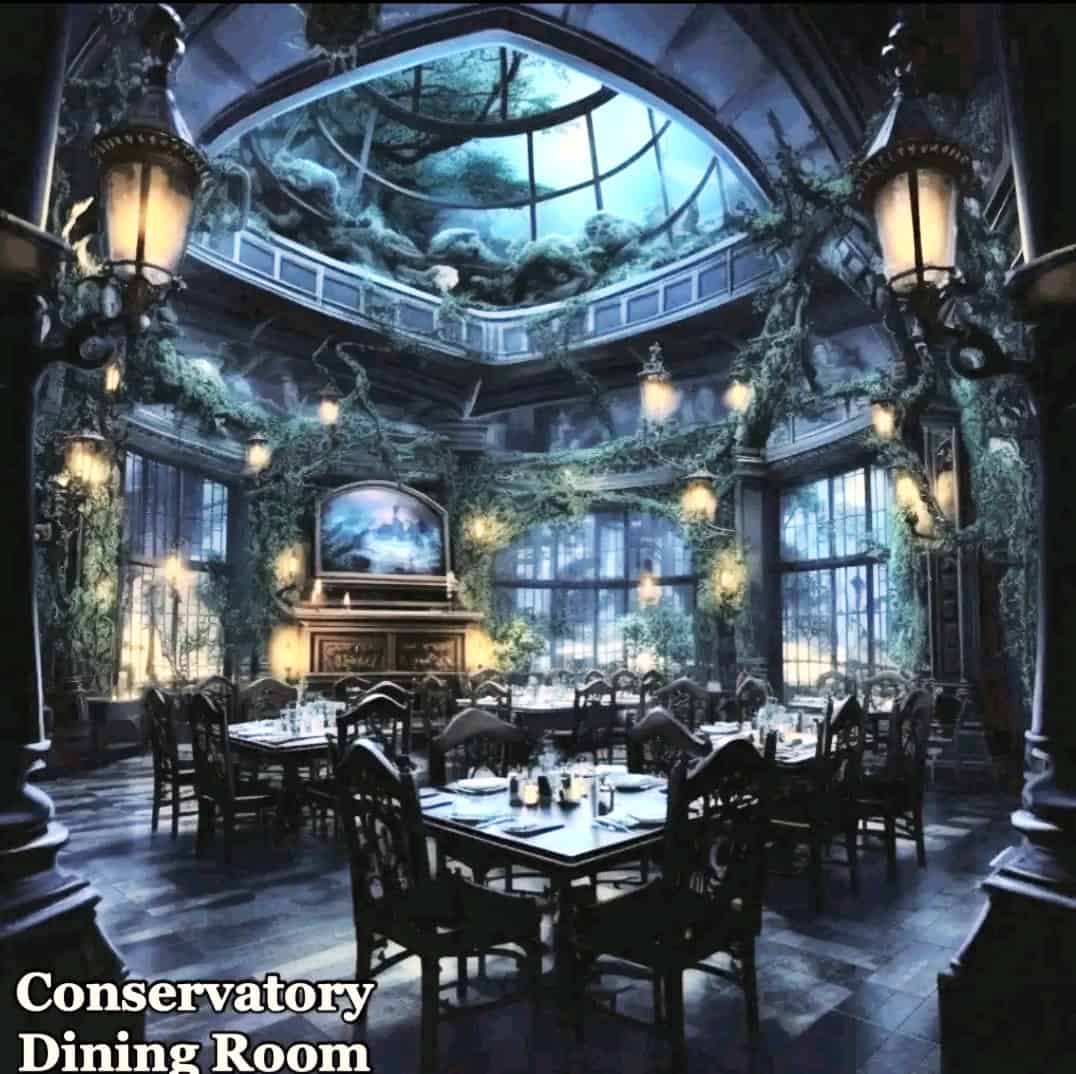 Haunted mansion cruise ship