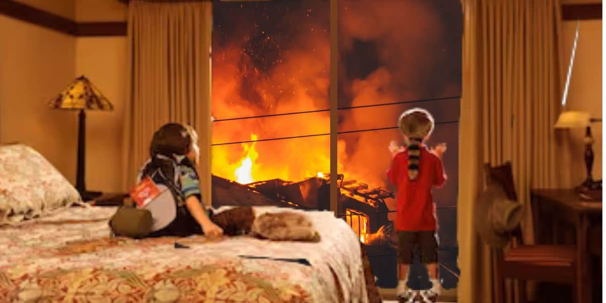 Disney Grand Californian Fire