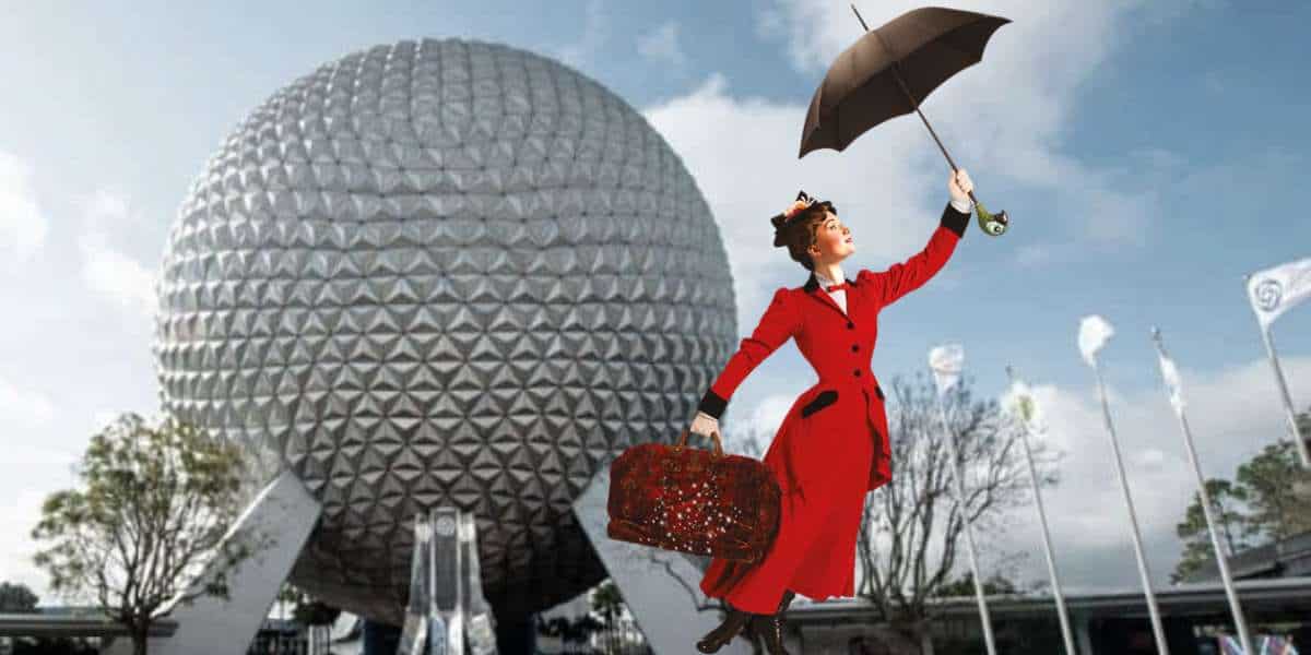 mary poppins at EPCOT