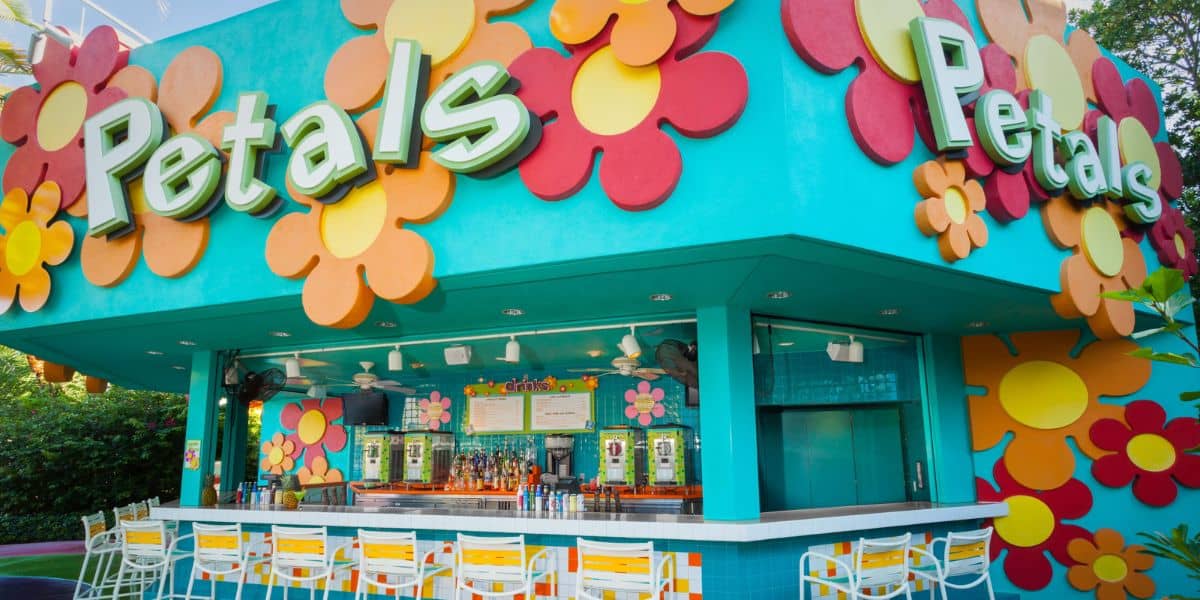 Petals Pool Bar Exterior