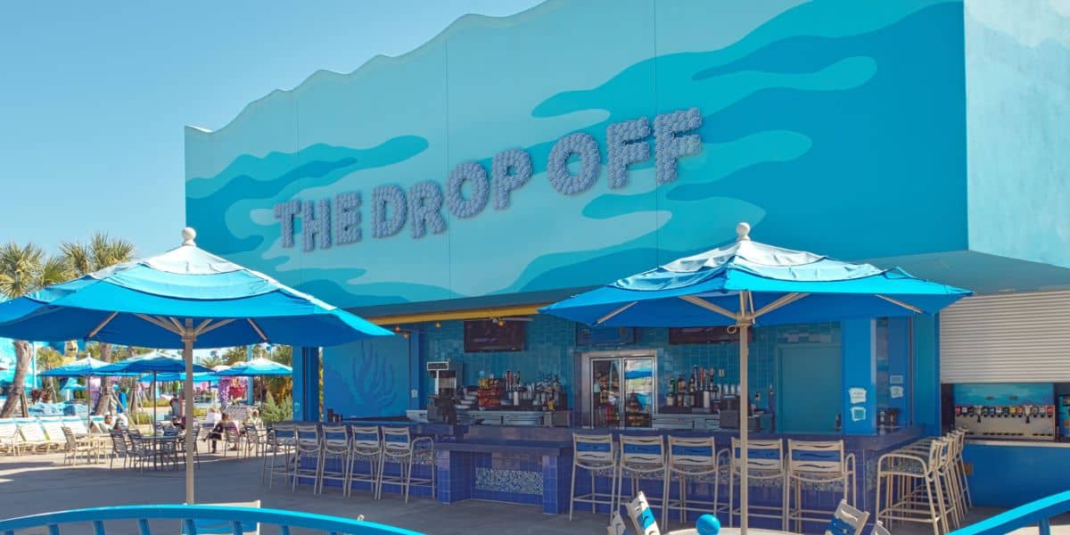 The Drop Off Pool Bar Exterior
