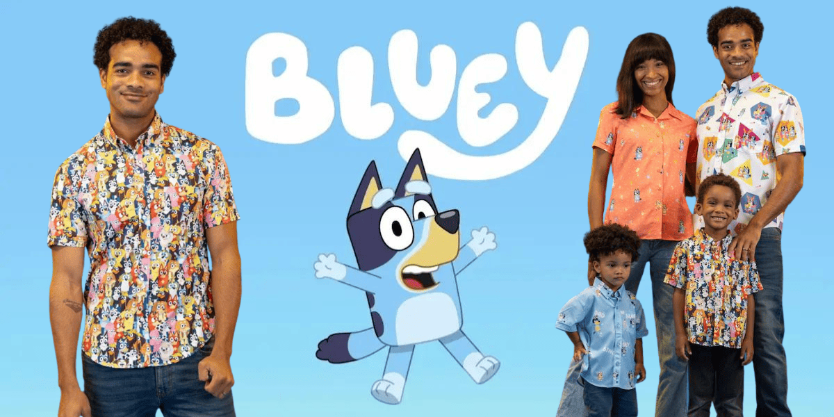 bluey rsvlts kunuflex button down shirts
