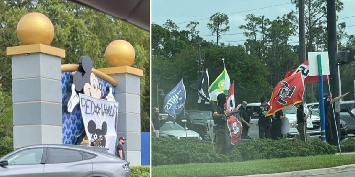 Nazis outside Disney