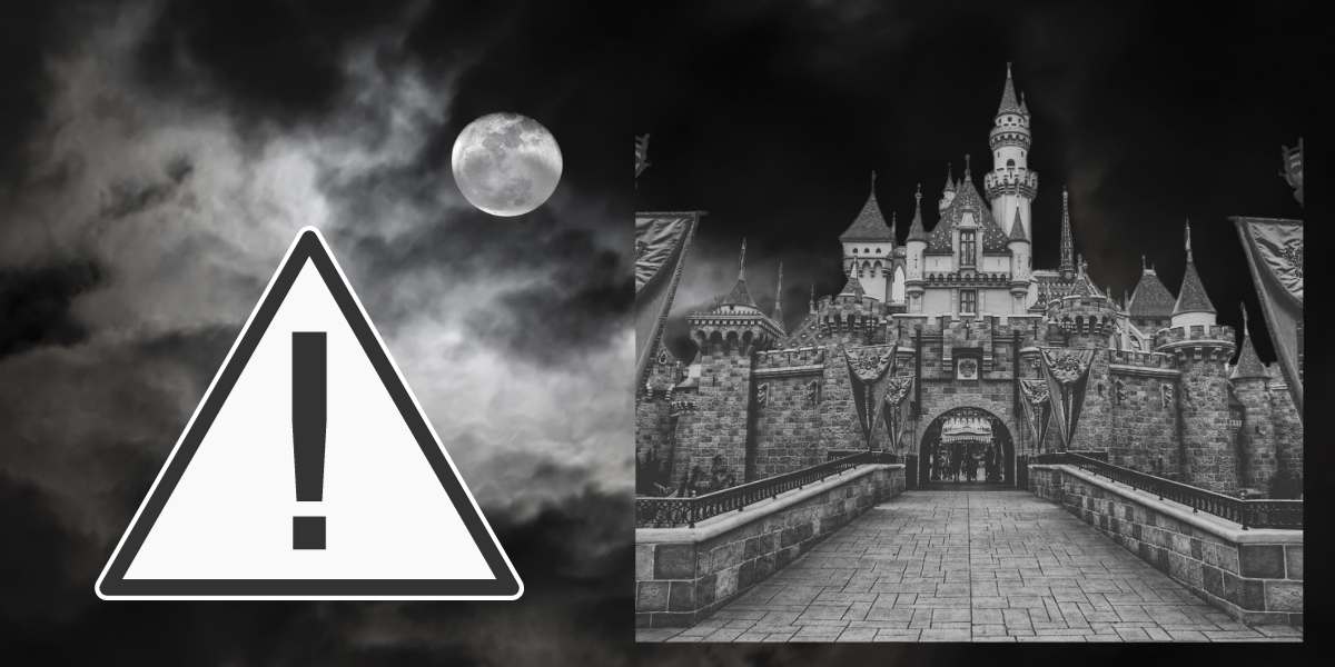 Spooky Disneyland Castle