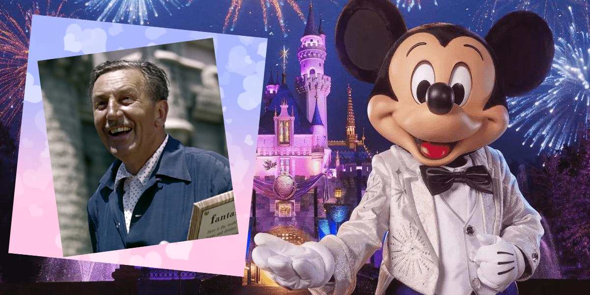 Mickey Mouse and Walt Disney