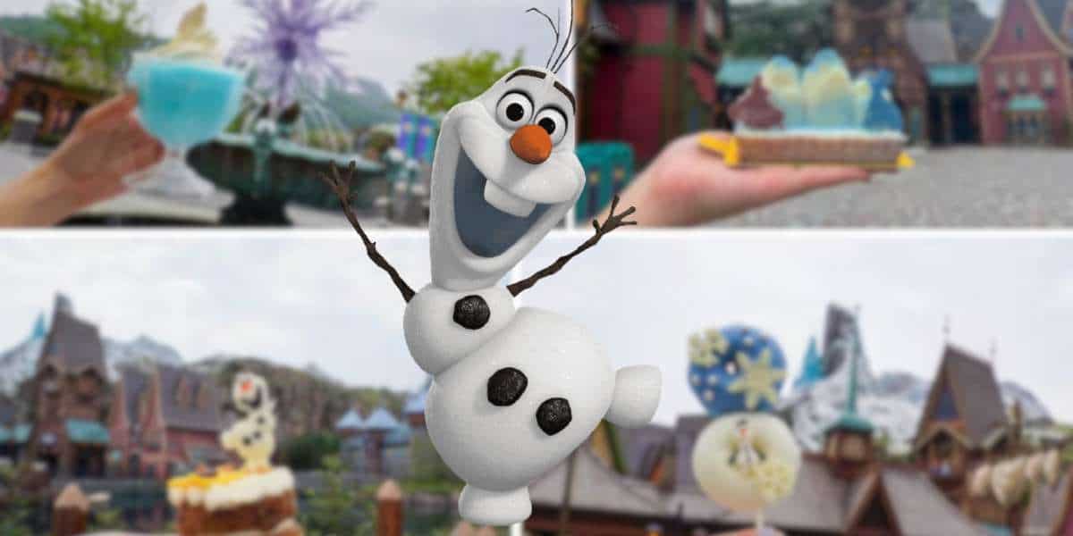 New Food World of Frozen Hong Kong Disneyland Resort