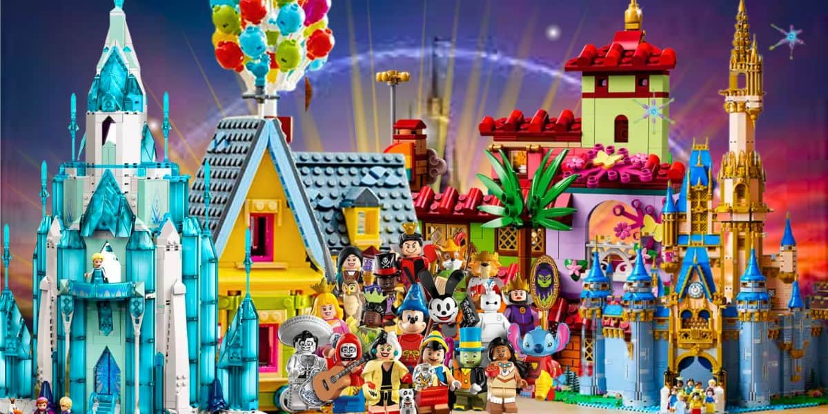 Disney's Celebrating Its 100th by Giving Out FREE Disney Anniversary LEGO  Sets