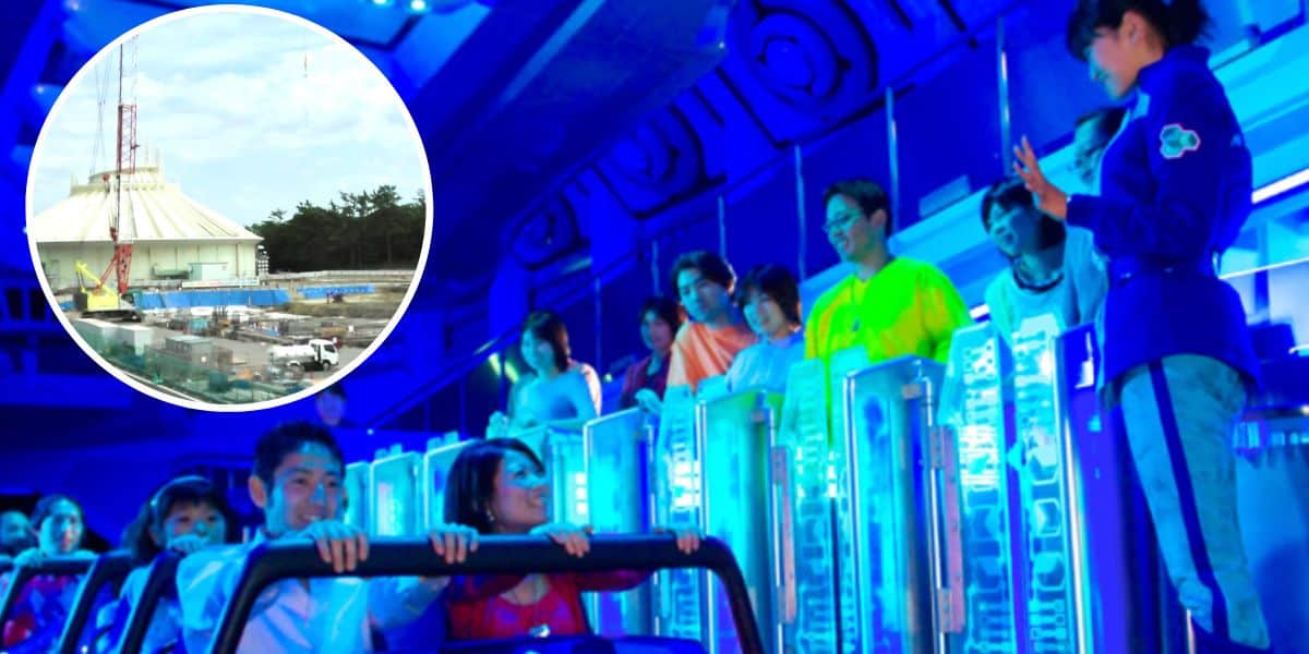 Space mountain closure tokyo