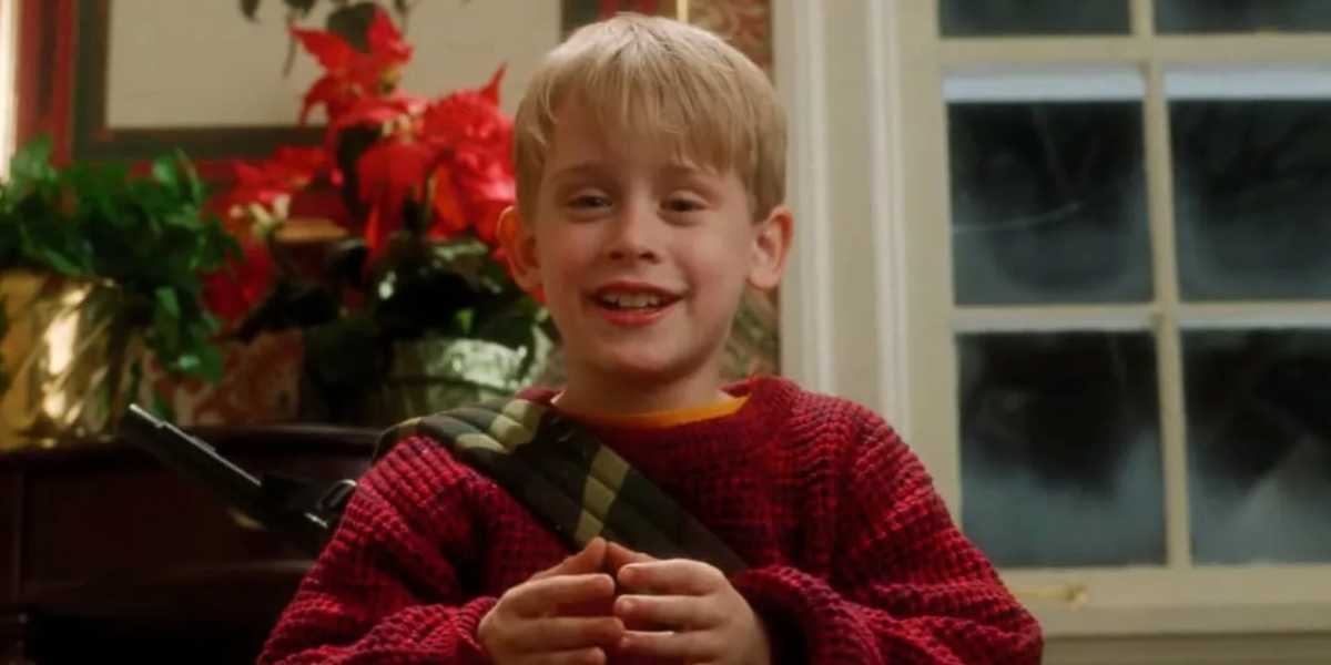 Kevin smiling in 'Home Alone'
