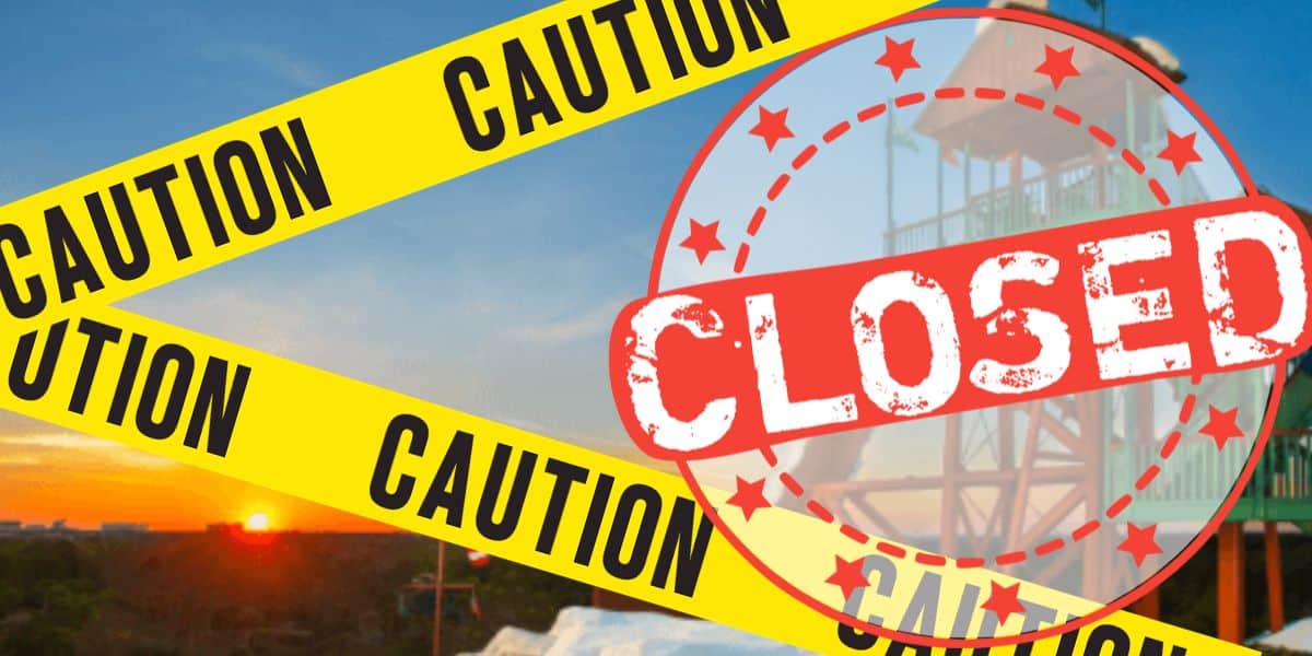 blizzard beach closed