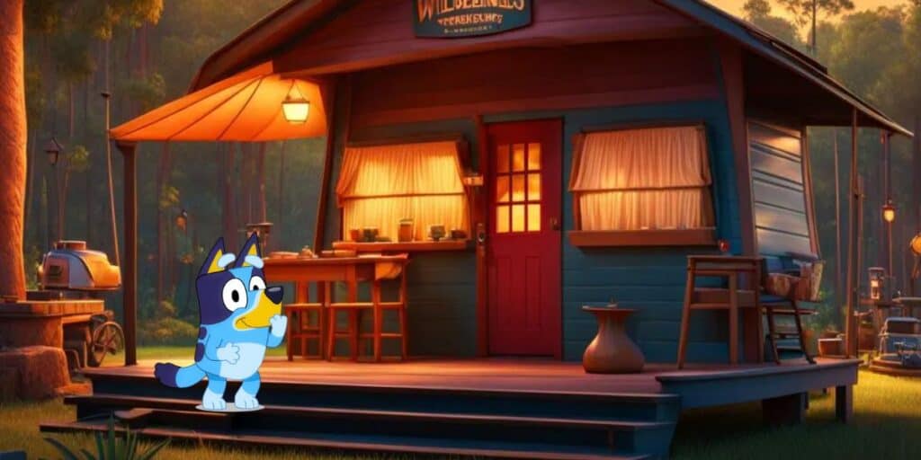 Bluey FINALLY Makes Her Official Debut at the Walt Disney World Resort - Little Tikes Wilderness Camp Pond Bluey