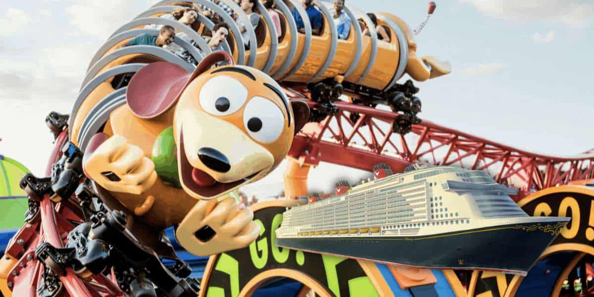 Disney cruise roller coaster