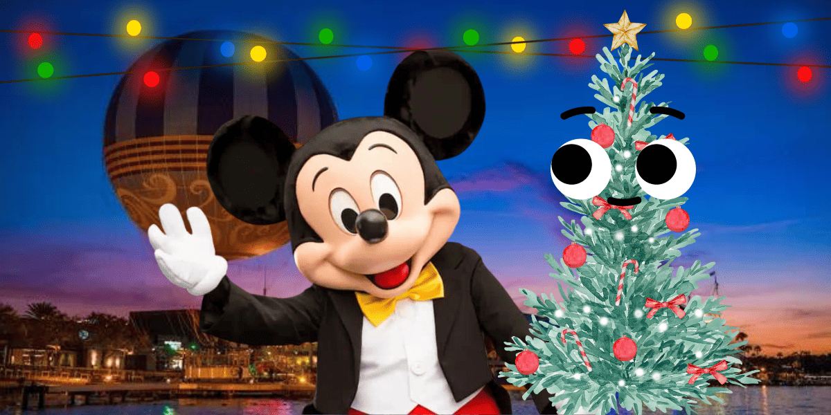 douglas fir mickey mouse christmas disney springs