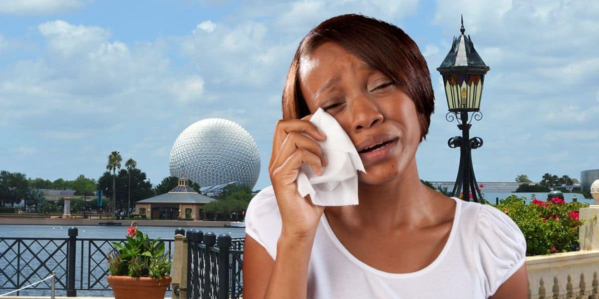 crying at disney