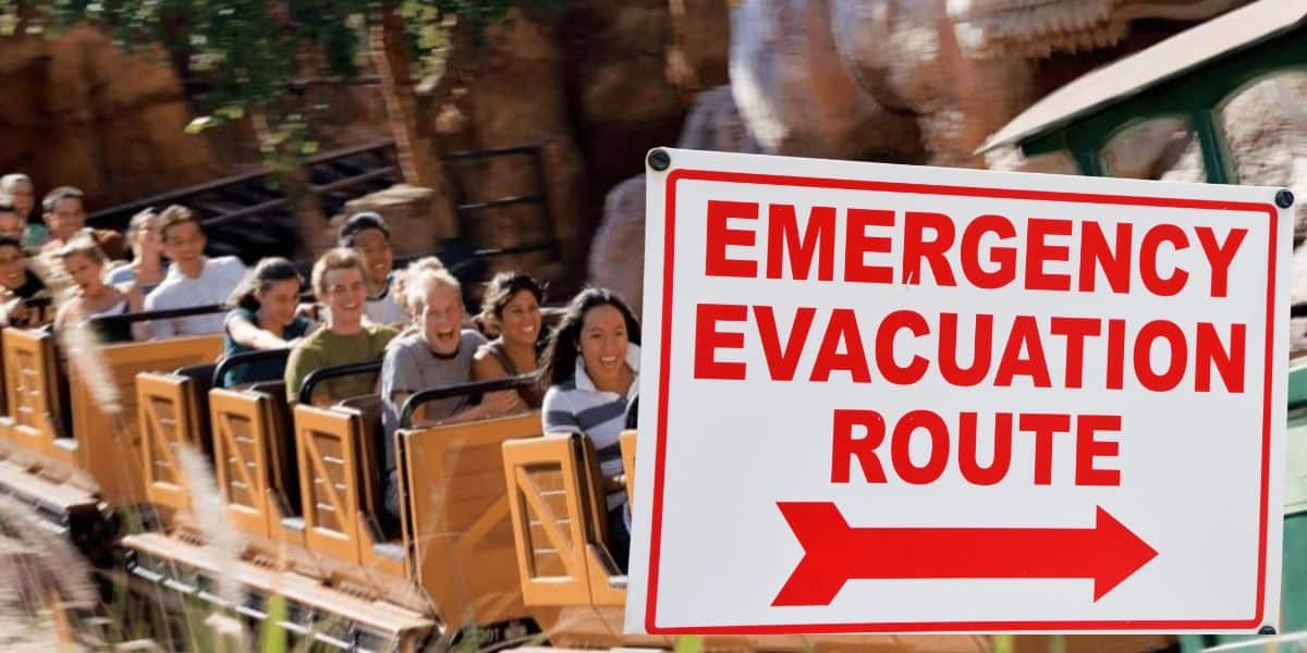 Evacuation big thunder mountain