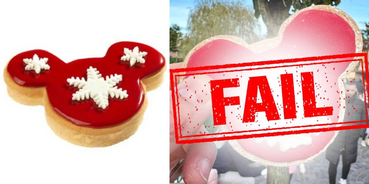 Disney cookie fail