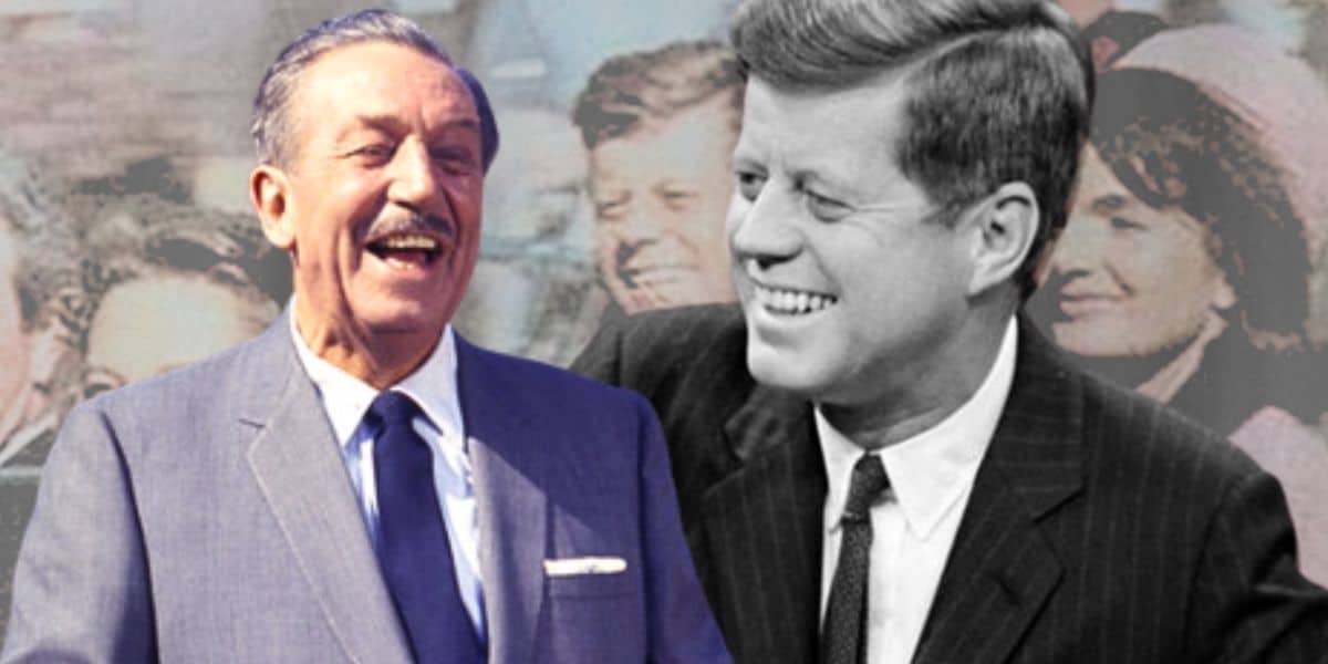walt disney and jfk