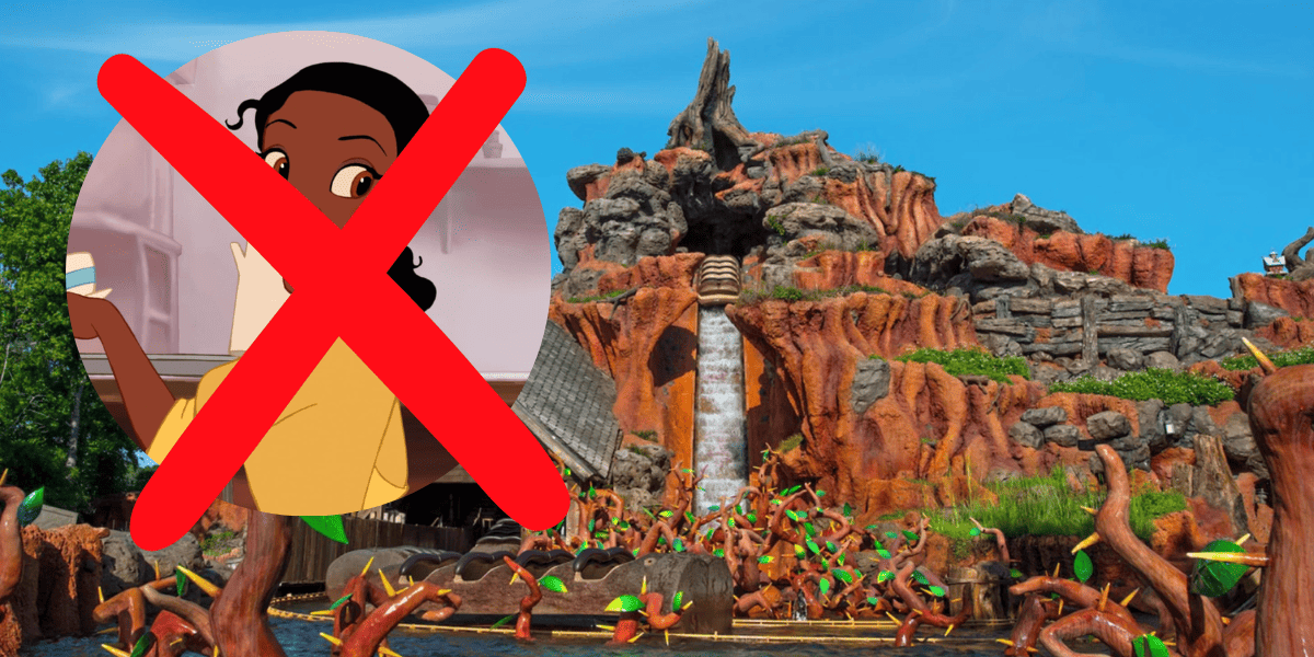 Splash Mountain tiana retheme