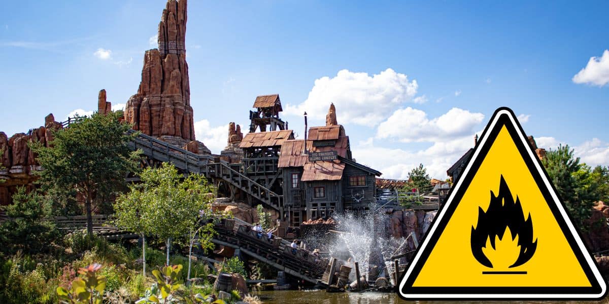 disneyland paris fire