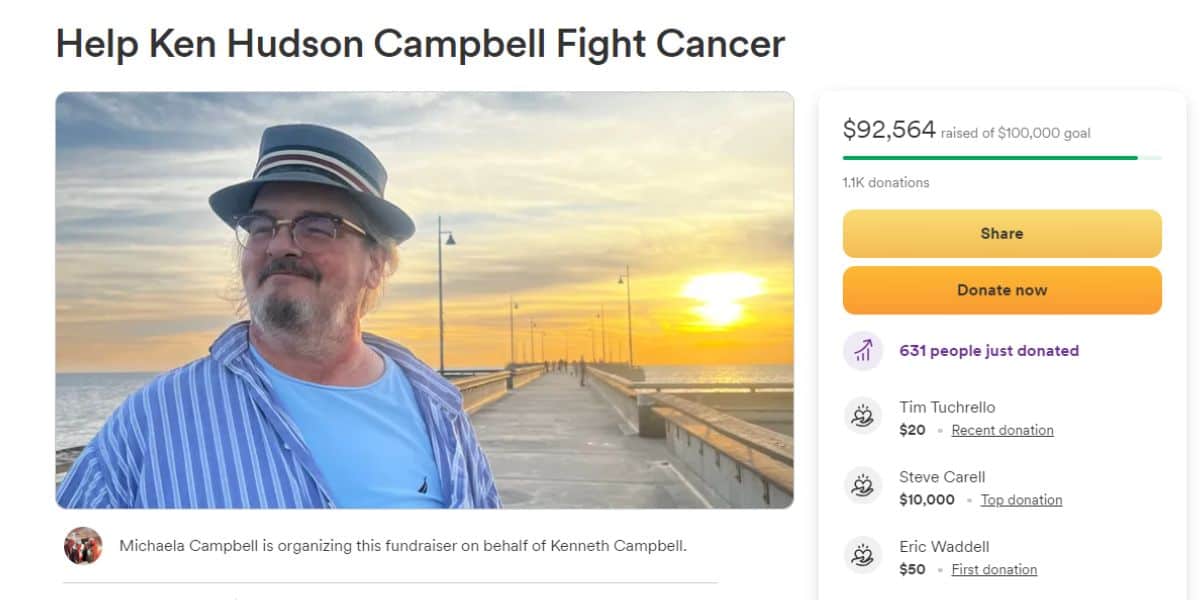 go fund me page
