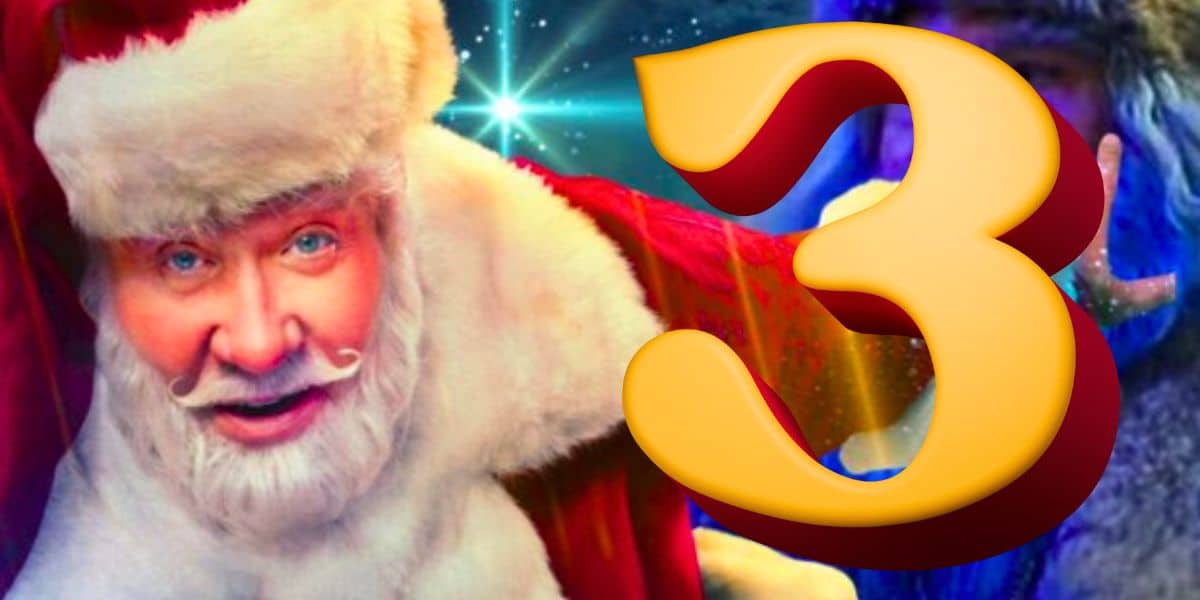 tim allen in the santa clauses with a number 3