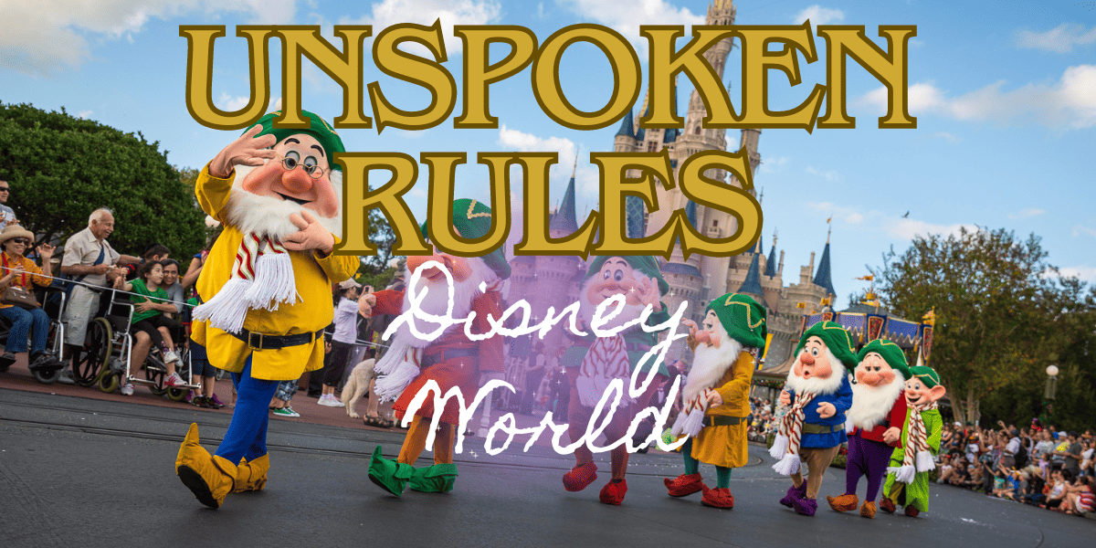 rules at disney world