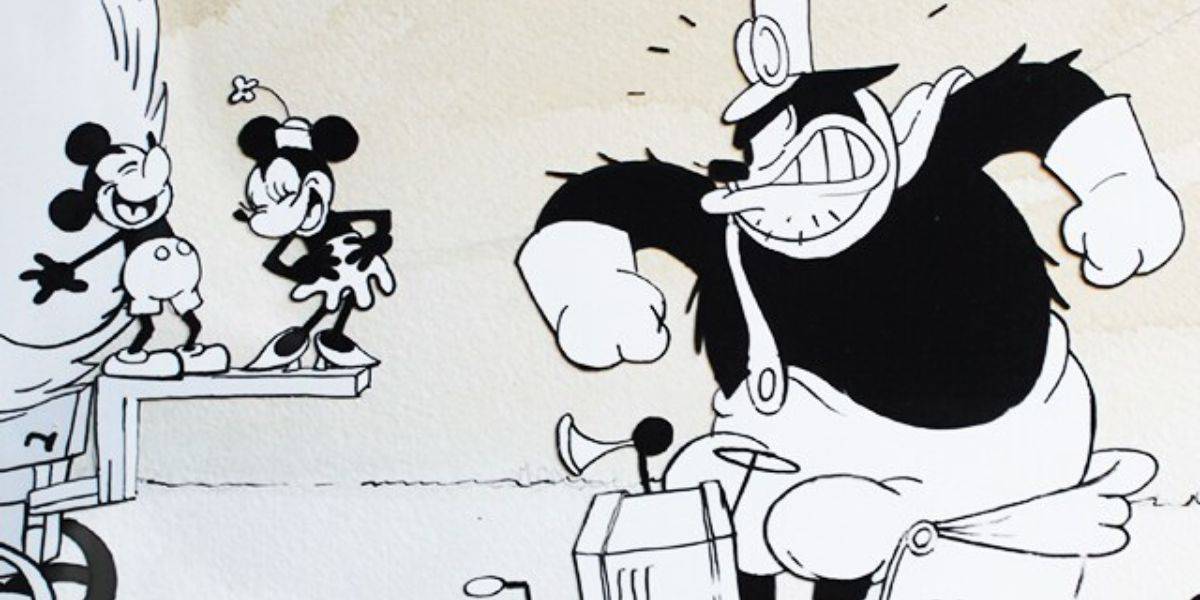 pete and mickey mouse