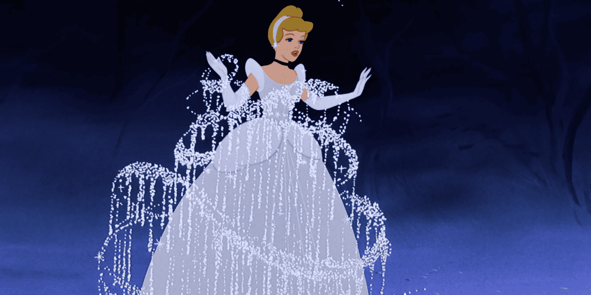 cinderella silver dress