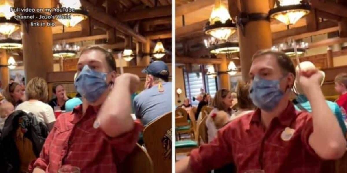 Disney Cast Member Throwing