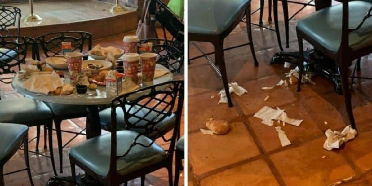 Disney Dining Mess