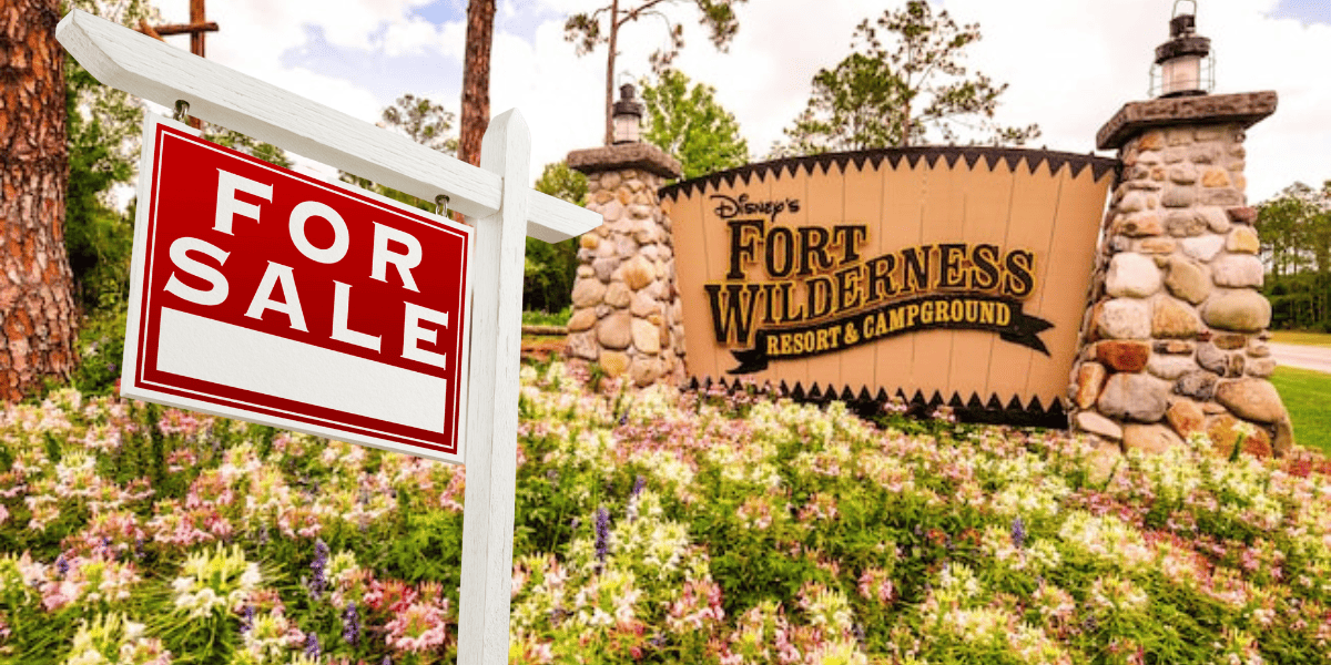fort wilderness resort cabin for sale Disney World