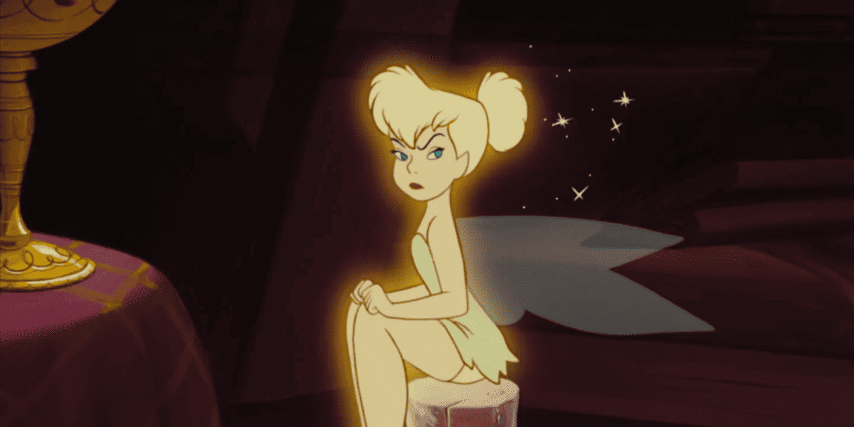 tinker bell angry