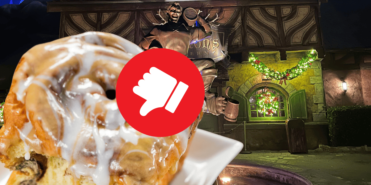 gaston's tavern cinnamon roll deflation