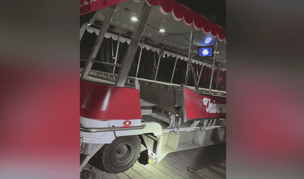 Universal Studios Hollywood tram crash