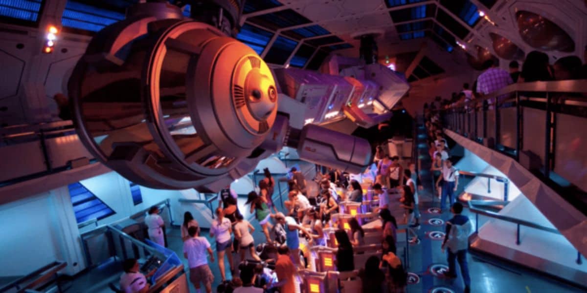 Disneyland ride
