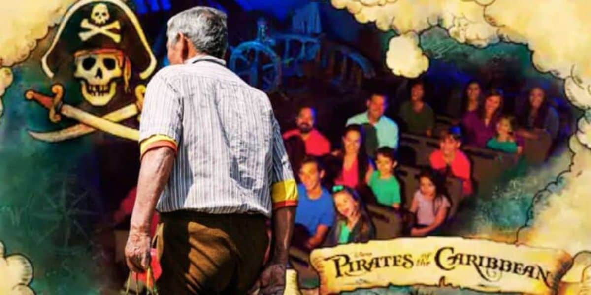 Elderly Man Pirates of the Caribbean