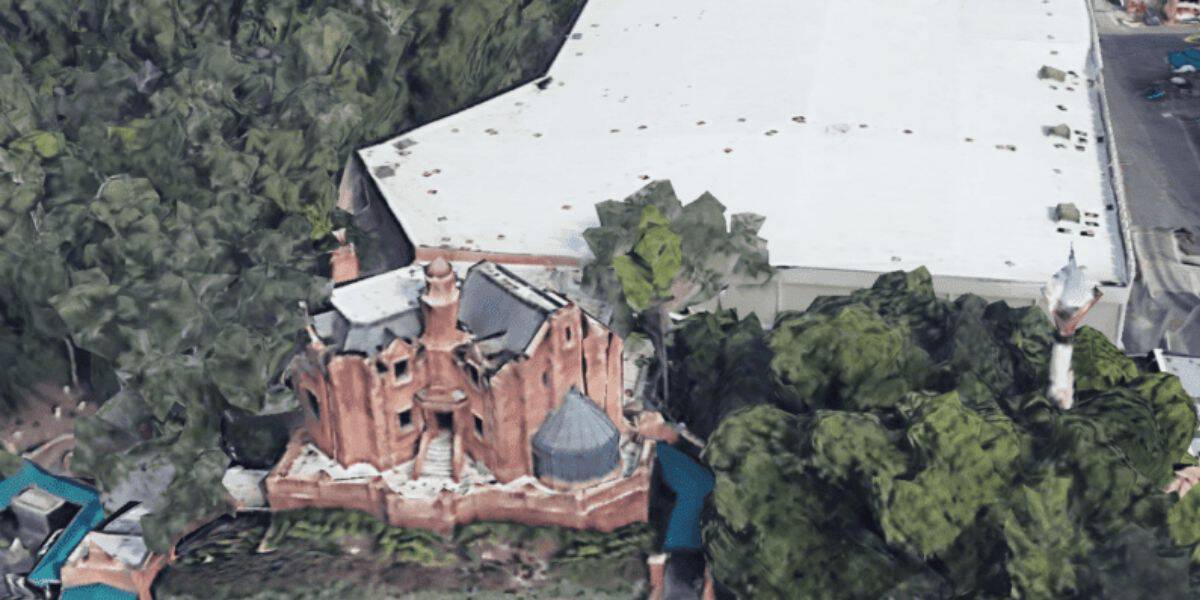 Google Earth Haunted Mansion