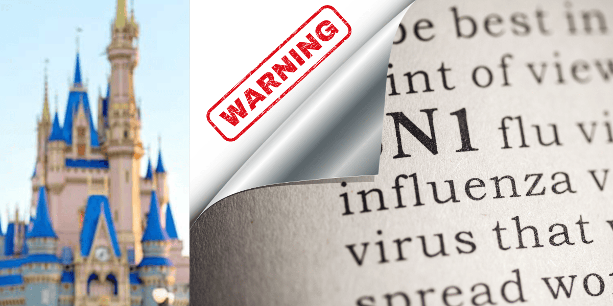 h5n1 bird flu disney world