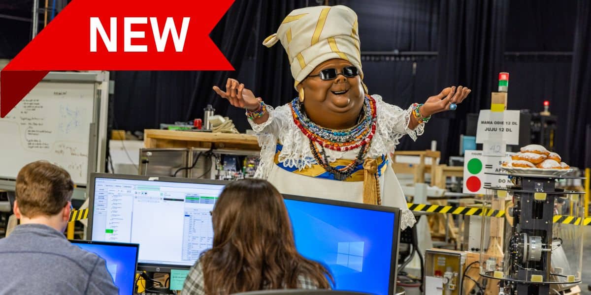 Tiana's Bayou Adventure Animatronic