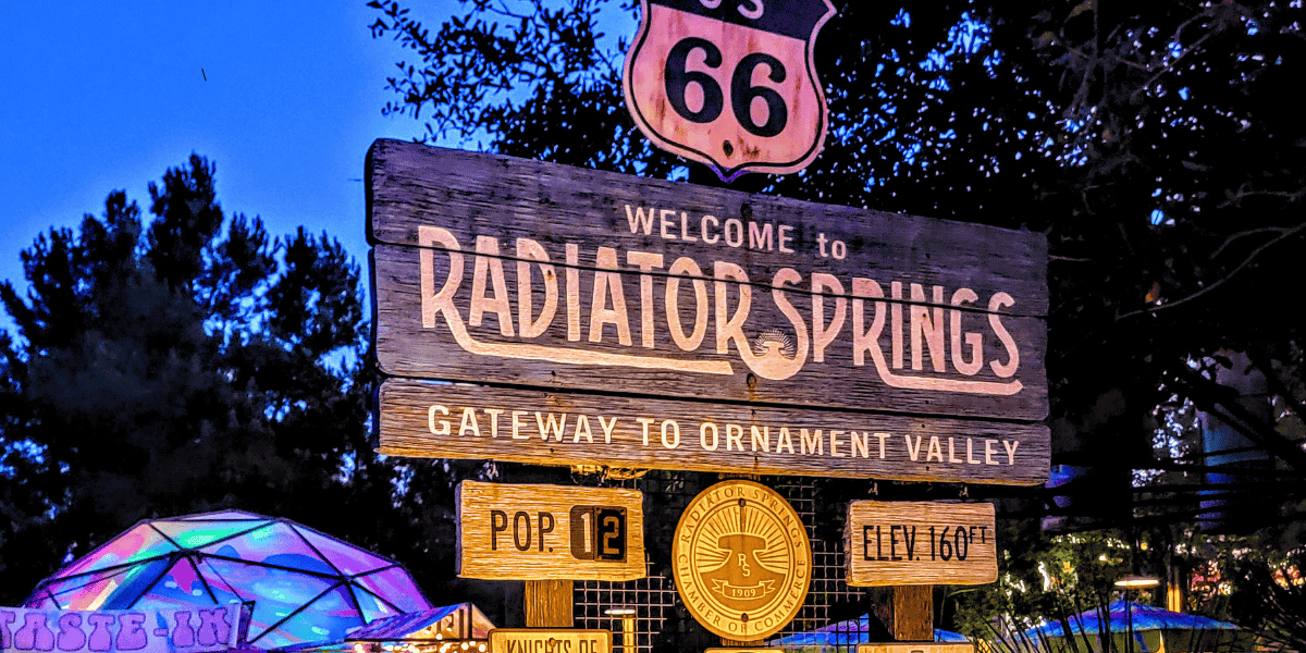 disneyland radiator springs racers